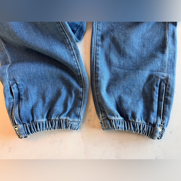PAIGE Anthropologie Mayslie Low-Rise Joggers denim jeans 28 - Picture 12 of 12